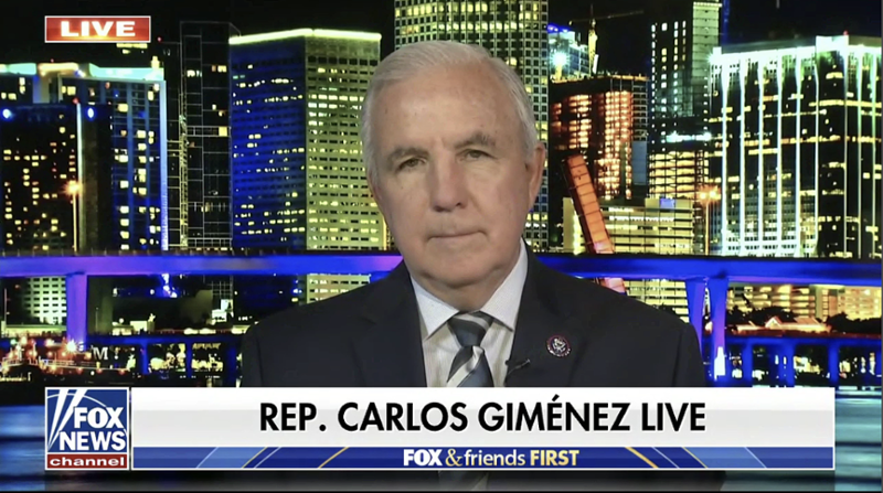 CONGRESSMAN CARLOS GIMENEZ OPPOSES ANY EFFORT TO REFORM CASH BAIL IN MIAMI-DADE COUNTY