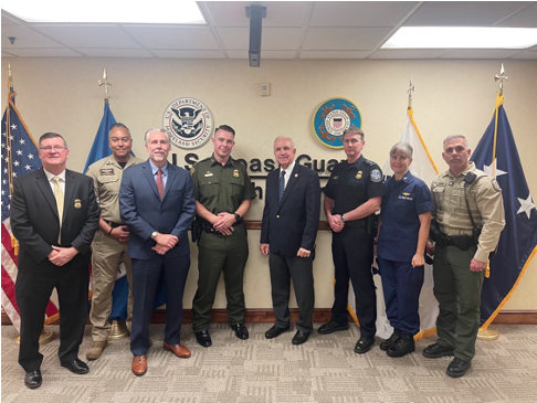 Congressman Gimenez Meets with USCG On Migrant Crisis in The Florida Keys