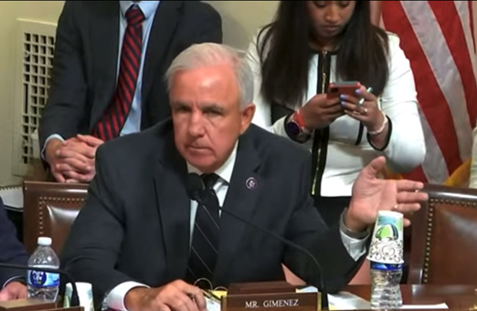 Congressman Carlos Gimenez Blasts DHS Secretary Mayorkas for Dereliction of Duty