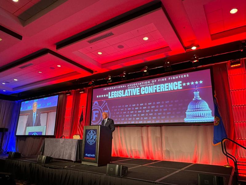 Rep. Carlos Gimenez Delivers Remarks to the International Association of Fire Fighters